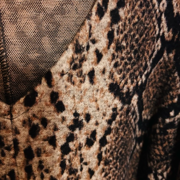Tyler Boe new without tags animal print dress - Picture 2 of 3